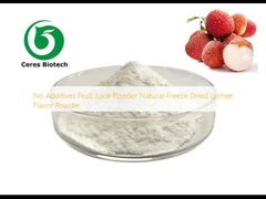 Keine Zusatzstoffe Fruchtsaftpulver Natürliches Gefriergetrocknetes Lychee Geschmackspulver