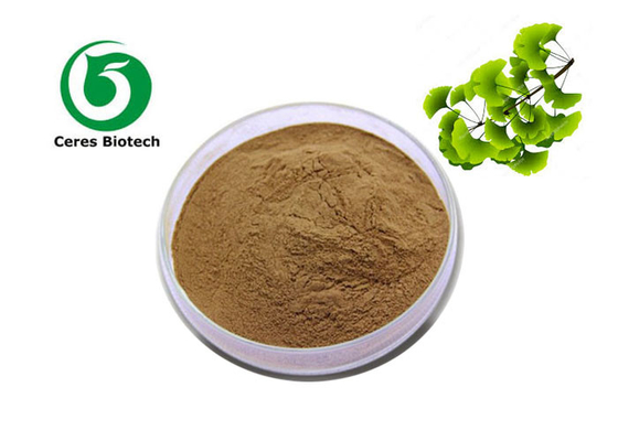 Versorgungs-Fabrik Ginkgo-Blatt-Auszug-Pulver Ginkgo Biloba-Auszug biloba 6% 24% Auszugpulver